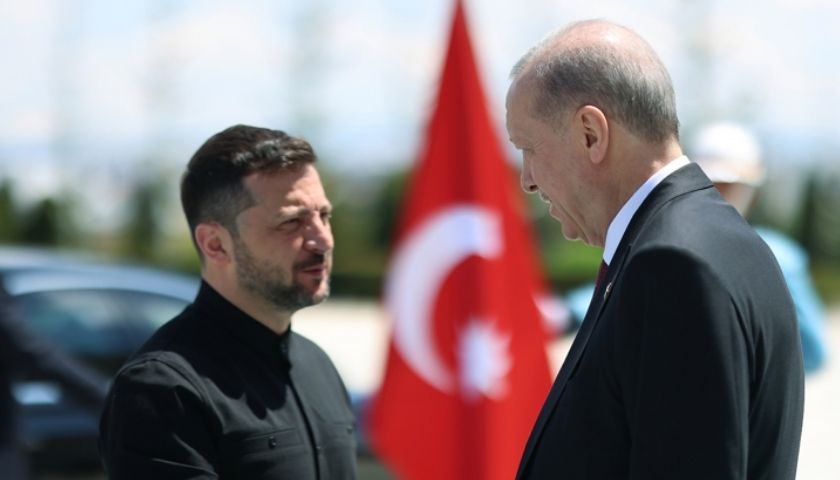 Zelenskiy, Ankara’da Cumhurbaşkanı Erdoğan ile Bir Araya Geldi