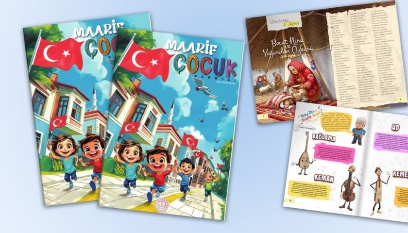 MEB'in Çocuklara Özel Hazırladığı "Maarif Çocuk" Dergisi Yayında